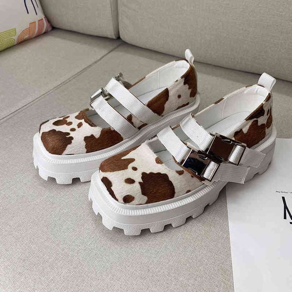 sandals belt buckle cow pattern chunky platform mary janes shoes women brand design square toe y2k high heels pumps 2pd3, Black
sandals belt buckle cow pattern chunky platform mary janes shoes women brand design square toe y2k high heels pumps 2pd3, Black