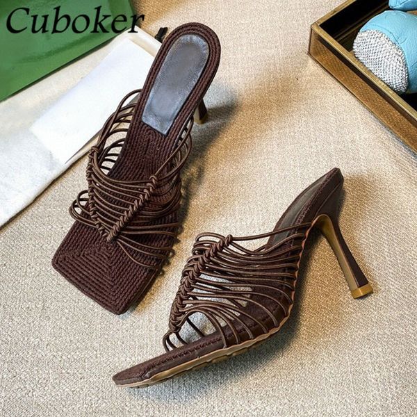 official website 70% off outlet slippers square toe elastic braid high heel mules party dress shoes for women brand runway gladiator sandali, Black
official website 70% off outlet slippers square toe elastic braid high heel mules party dress shoes for women brand runway gladiator sandali, Black