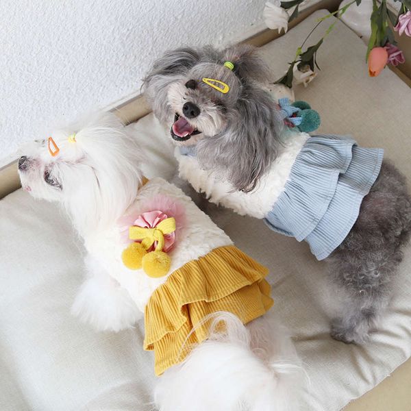 ysgj autumn and winter 2020 new three color ball pleated skirt cat skirt dog clothing pet clothing
ysgj autumn and winter 2020 new three color ball pleated skirt cat skirt dog clothing pet clothing