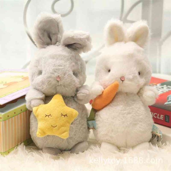 but rbbit doll from by, plush doll, cute bby, comforts the couple's little white rabbit
but rbbit doll from by, plush doll, cute bby, comforts the couple's little white rabbit