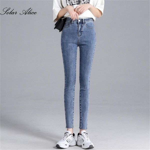 for 2021 women's spring and autumn new ankle-length jeans high-waisted with small feet skinny slim stretch pencil, Blue
for 2021 women's spring and autumn new ankle-length jeans high-waisted with small feet skinny slim stretch pencil, Blue
