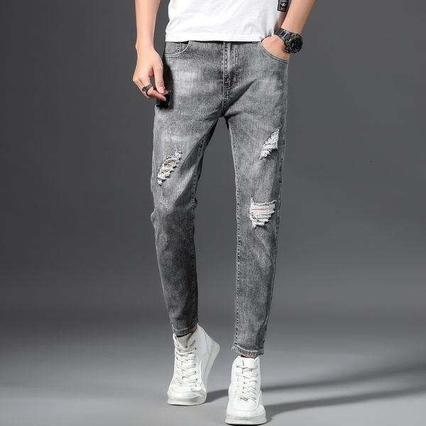 2021 denim men pantalones pants hole design small feet men's trousers ny new elastic slim jeans vrdd, Blue
2021 denim men pantalones pants hole design small feet men's trousers ny new elastic slim jeans vrdd, Blue