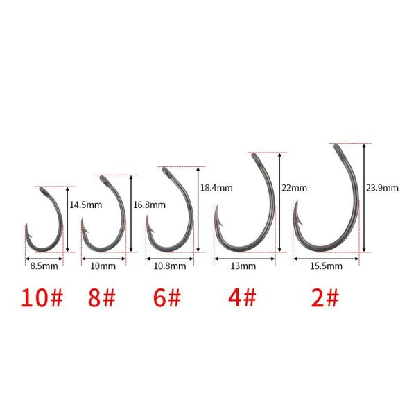 50pcs fishing hooks saltwater sea pike fishhook set jig barbed big circle carp hook carbon steel tackle accessories with box
50pcs fishing hooks saltwater sea pike fishhook set jig barbed big circle carp hook carbon steel tackle accessories with box