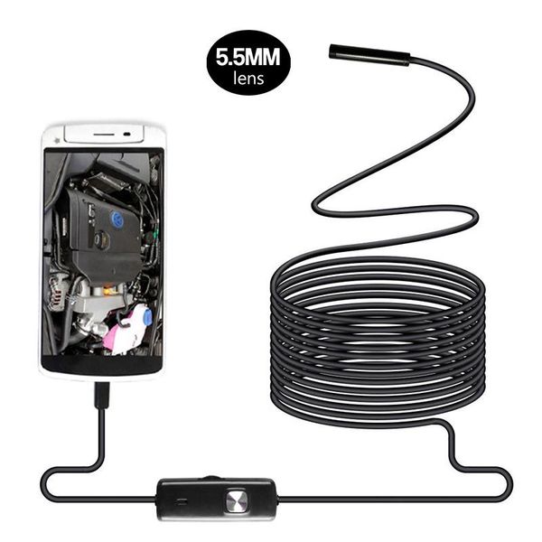 cameras an97 5.5mm lens 2in1 android endoscope 6led 1m/2m/3.5m/5m/10m soft hard wire waterproof otg micro usb snake inspection borescope
cameras an97 5.5mm lens 2in1 android endoscope 6led 1m/2m/3.5m/5m/10m soft hard wire waterproof otg micro usb snake inspection borescope