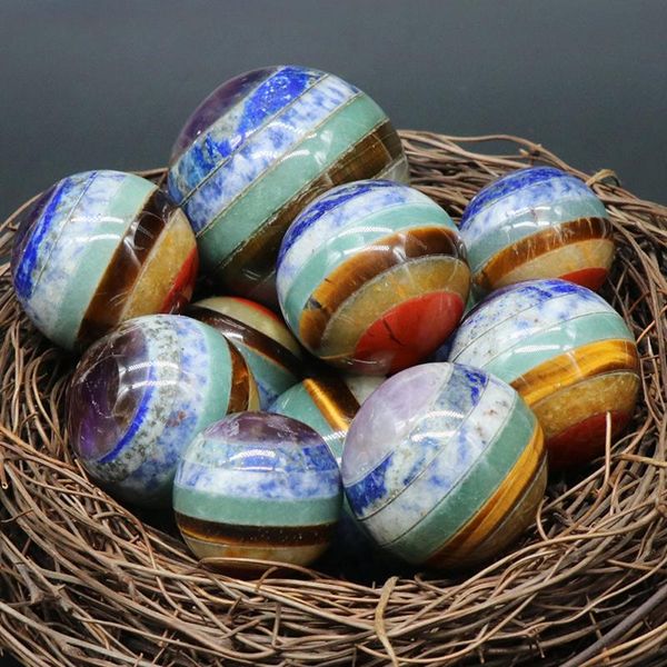 other natural semi-precious stone furnishing articles seven chakras color ball diy jewelry making rock specimens gift
other natural semi-precious stone furnishing articles seven chakras color ball diy jewelry making rock specimens gift