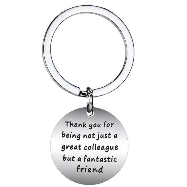 keychains colleague gift keychain appreciation thank you coworker work friend friendship keyring jewelry, Silver
keychains colleague gift keychain appreciation thank you coworker work friend friendship keyring jewelry, Silver