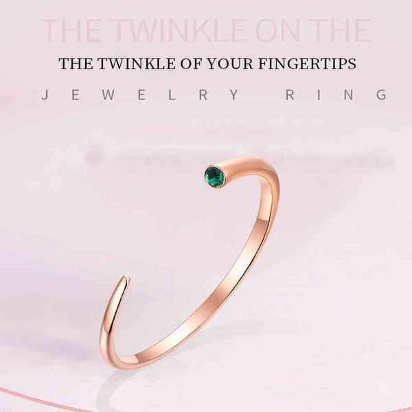 brand bracelet bangle personalized bracelets female rose gold opening emerald bracelet european and american style cold wind, Black
brand bracelet bangle personalized bracelets female rose gold opening emerald bracelet european and american style cold wind, Black