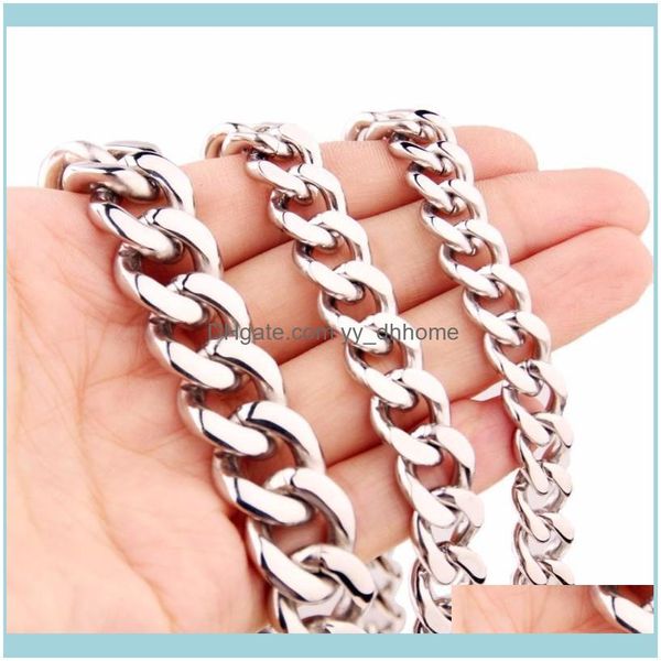necklaces & pendants jewelrytisnium 11/13/15mm cuban necklace for men and women solid heavy stainless steel chain punk style link hip-hop bo, Silver
necklaces & pendants jewelrytisnium 11/13/15mm cuban necklace for men and women solid heavy stainless steel chain punk style link hip-hop bo, Silver