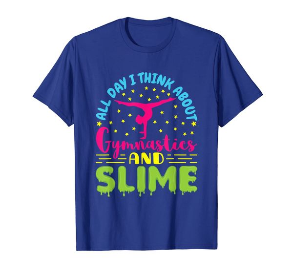 All Day I Think About Gymnastics And Slime T-Shirt, Mainly pictures
All Day I Think About Gymnastics And Slime T-Shirt, Mainly pictures