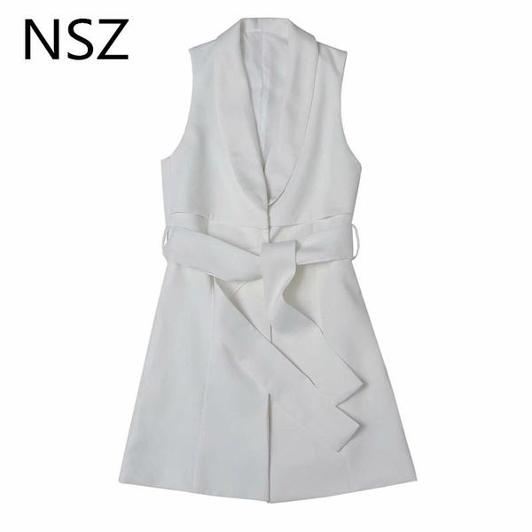 women's vests nsz women white vest sleeveless jacket coat blazer belted waistcoats fashion elegant autumn tanks streetwear 2021, Black;white
women's vests nsz women white vest sleeveless jacket coat blazer belted waistcoats fashion elegant autumn tanks streetwear 2021, Black;white
