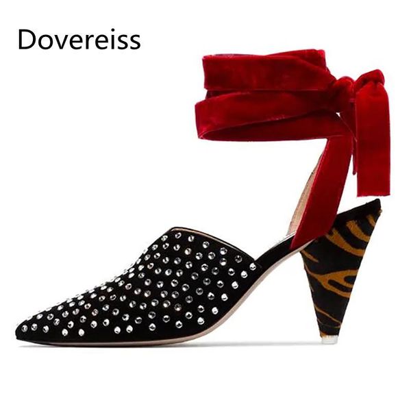sandals dovereiss fashion women's shoes summer elegant ladies pointed toe mature back buckle block heelswomen 31-45, Black
sandals dovereiss fashion women's shoes summer elegant ladies pointed toe mature back buckle block heelswomen 31-45, Black