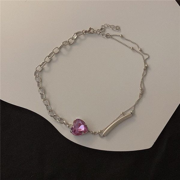 chokers love purple zircon necklace women fashion clavicle chain girl birthday gift, Golden;silver
chokers love purple zircon necklace women fashion clavicle chain girl birthday gift, Golden;silver