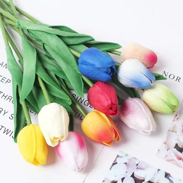 10pcs tulip artificial flower real touch artificial bouquet fake flower for wedding decoration flowers home garen decor
10pcs tulip artificial flower real touch artificial bouquet fake flower for wedding decoration flowers home garen decor