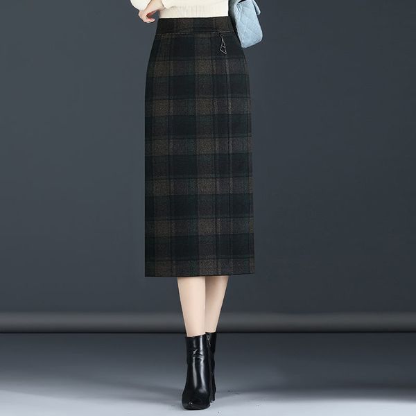 autumn high-waist chess medium wool skirts behind divide female skirt plus size 4xl y266 73zb, Black
autumn high-waist chess medium wool skirts behind divide female skirt plus size 4xl y266 73zb, Black