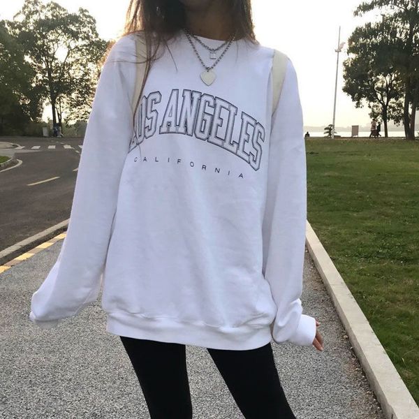 brandymelville european and american long letter embroidered collar oversized sweatshirt round neck loose women, Black
brandymelville european and american long letter embroidered collar oversized sweatshirt round neck loose women, Black