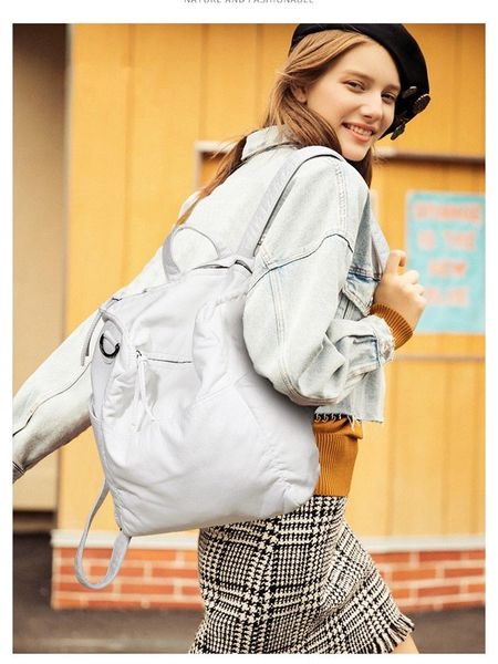 backpack snaillady white soft pu women casual large back to school leather anti theft teenager shoulder bag
backpack snaillady white soft pu women casual large back to school leather anti theft teenager shoulder bag