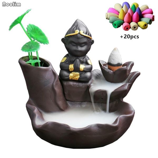 fragrance lamps ceramic backflow incense burner creative monkey king stick holder for teahouse office zen ornaments furnace
fragrance lamps ceramic backflow incense burner creative monkey king stick holder for teahouse office zen ornaments furnace