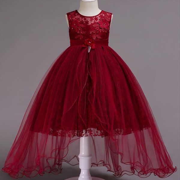 year floral lace girl dresses hollow baby girls evening prom costume princess clothes dress 4 6 8 10, Red;yellow
year floral lace girl dresses hollow baby girls evening prom costume princess clothes dress 4 6 8 10, Red;yellow