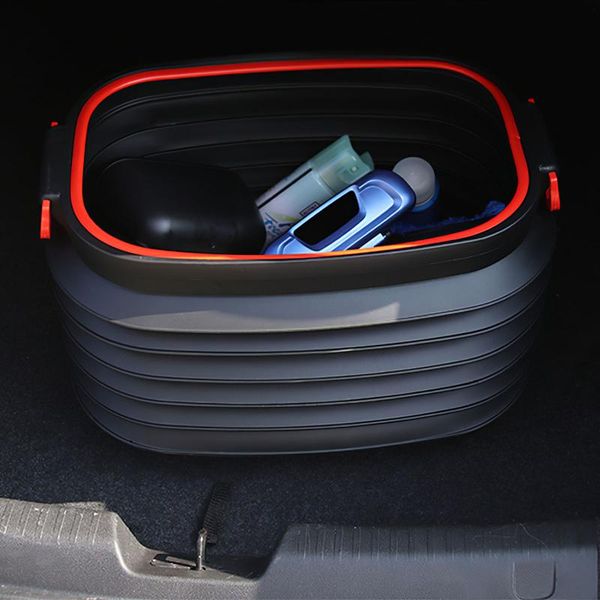 other interior accessories plastic car trash can portable 18l storage bucket black foldable multifunctional box waterproof bag waste basket
other interior accessories plastic car trash can portable 18l storage bucket black foldable multifunctional box waterproof bag waste basket