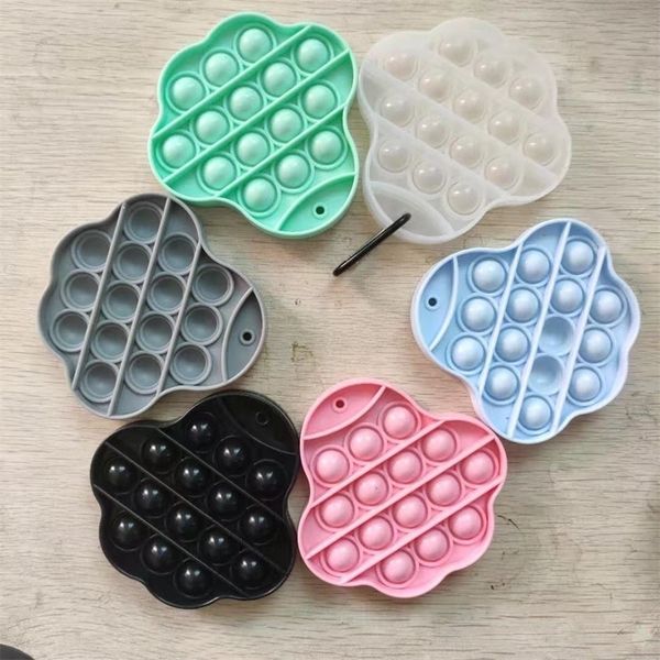 push pop bubble fidget toy simple dimple keychain fidget toy cat paw puzzle finger bubble flipping board anti anxiety stress relief g3403
push pop bubble fidget toy simple dimple keychain fidget toy cat paw puzzle finger bubble flipping board anti anxiety stress relief g3403