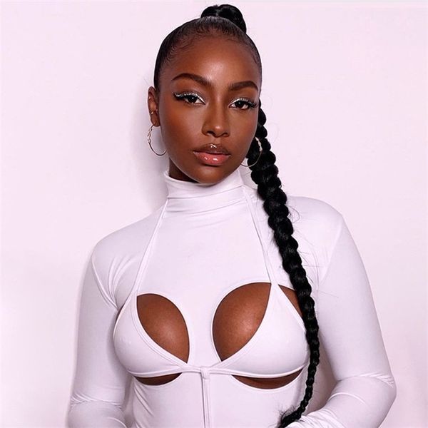 sibybo hollow out playsuit women autumn long sleeve bodycon rompers jumpsuits turtleneck cut-out white bodysuit overalls, Black;white
sibybo hollow out playsuit women autumn long sleeve bodycon rompers jumpsuits turtleneck cut-out white bodysuit overalls, Black;white