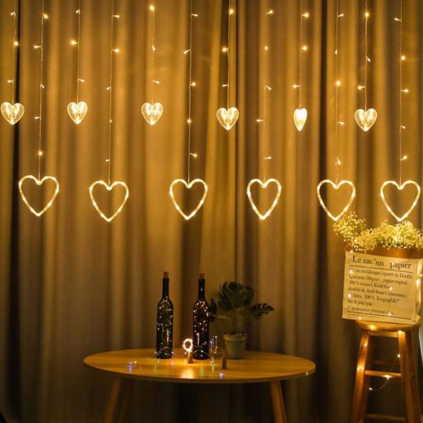 eu plug heart shaped curtain light fairy string lights christmas garland outdoor for party home wedding new year decor
eu plug heart shaped curtain light fairy string lights christmas garland outdoor for party home wedding new year decor