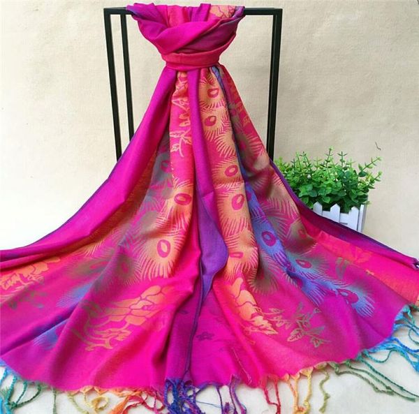scarves colorful flowers peacock feather pattern wedding scarf jacquard pashmina women wrap shawl tassels, Blue;gray
scarves colorful flowers peacock feather pattern wedding scarf jacquard pashmina women wrap shawl tassels, Blue;gray