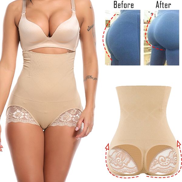 women seamless high waist trainer butt lifter panty tummy tummy control underwear body shaper lace 4 steel boned thigh slimmer, Black
women seamless high waist trainer butt lifter panty tummy tummy control underwear body shaper lace 4 steel boned thigh slimmer, Black