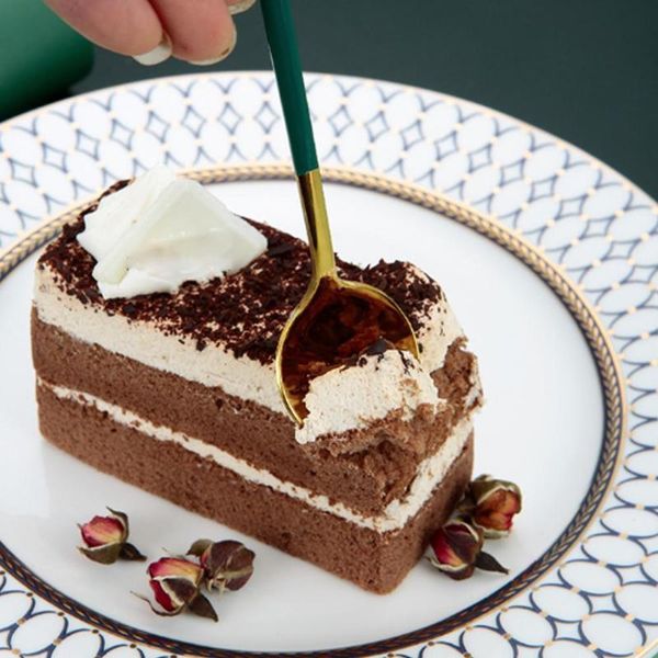 spoons 1pc tea spoon stainless steel long handle coffee scoop durable round head dessert for home
spoons 1pc tea spoon stainless steel long handle coffee scoop durable round head dessert for home