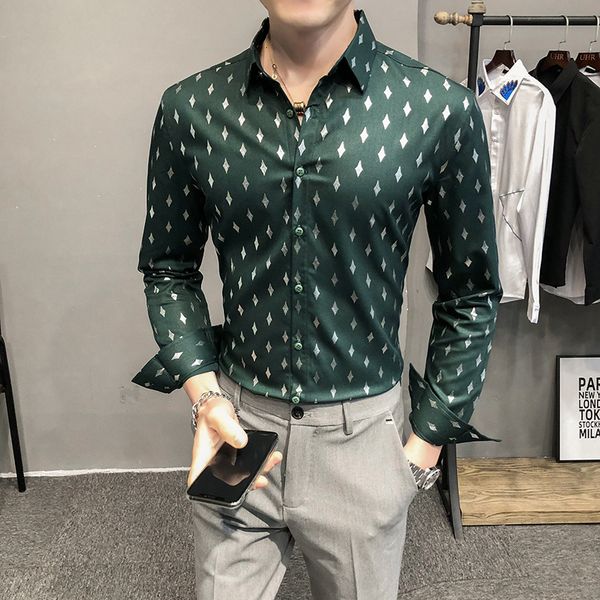 vogue man 2021 elegant green spring retro-printed shirts men fitting fine vintage england into fashionable men's clothes gentleman 5g8t, White;black
vogue man 2021 elegant green spring retro-printed shirts men fitting fine vintage england into fashionable men's clothes gentleman 5g8t, White;black