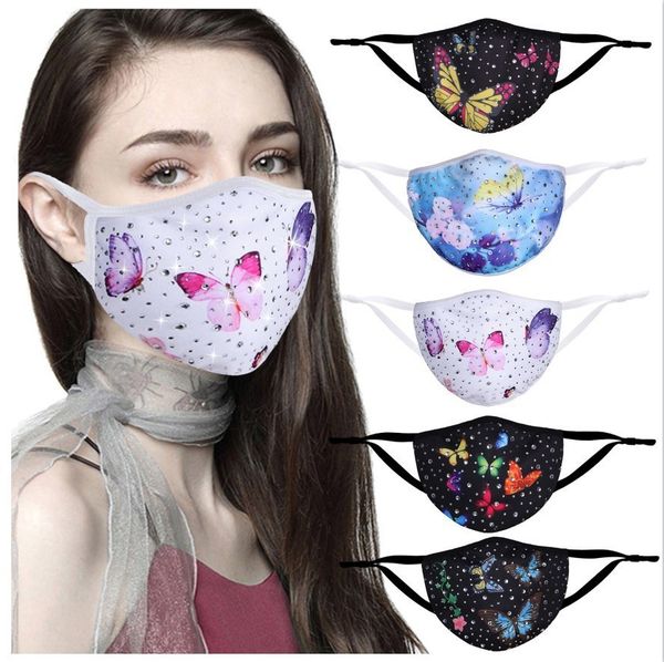 water drill, butterfly calico mask, filter, dustproof, warm and fashionable flower mask
water drill, butterfly calico mask, filter, dustproof, warm and fashionable flower mask