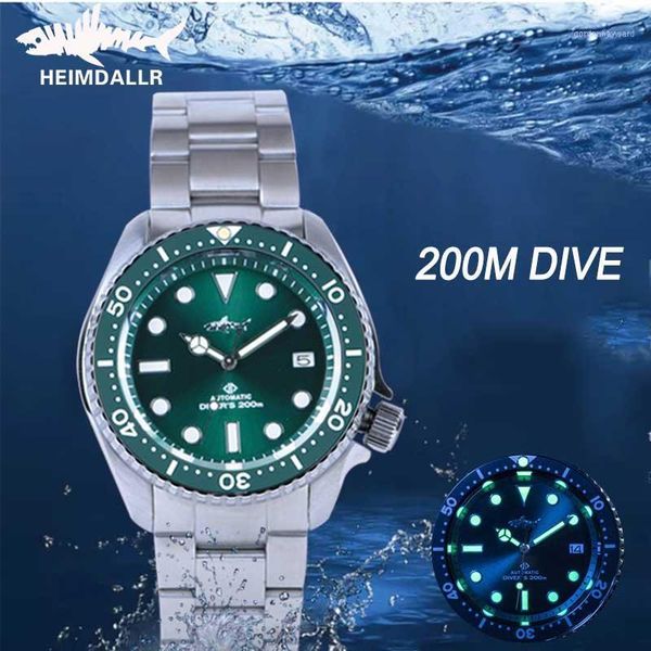 heimdallr men's skx007 automatic diving watch sapphire crystal luminous 200m water resistance japan nh35a mechanical watches wristwatch, Slivery;brown
heimdallr men's skx007 automatic diving watch sapphire crystal luminous 200m water resistance japan nh35a mechanical watches wristwatch, Slivery;brown
