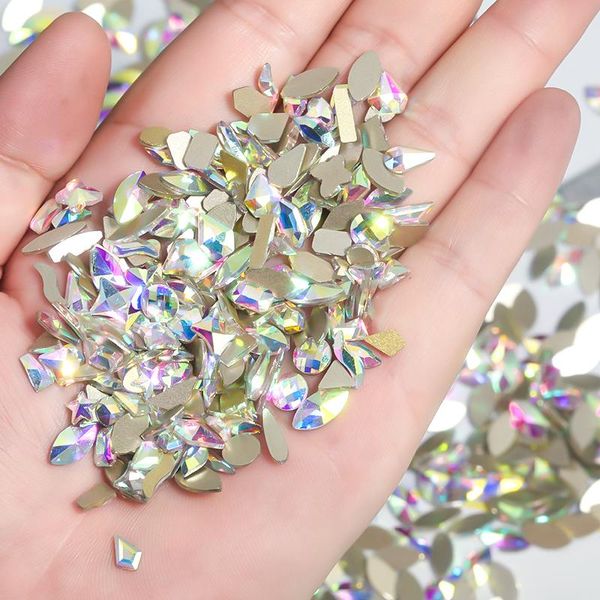nail art decorations 50pcs heteroideus rhinestones crystals flatback glass stones manicure decoration charms gem jewelry accessories, Silver;gold
nail art decorations 50pcs heteroideus rhinestones crystals flatback glass stones manicure decoration charms gem jewelry accessories, Silver;gold