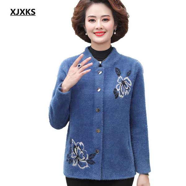 women's wool & blends xjxks 2021 autumn winter fashion printed single-breasted women woolen coat loose large size comfortable, Black
women's wool & blends xjxks 2021 autumn winter fashion printed single-breasted women woolen coat loose large size comfortable, Black