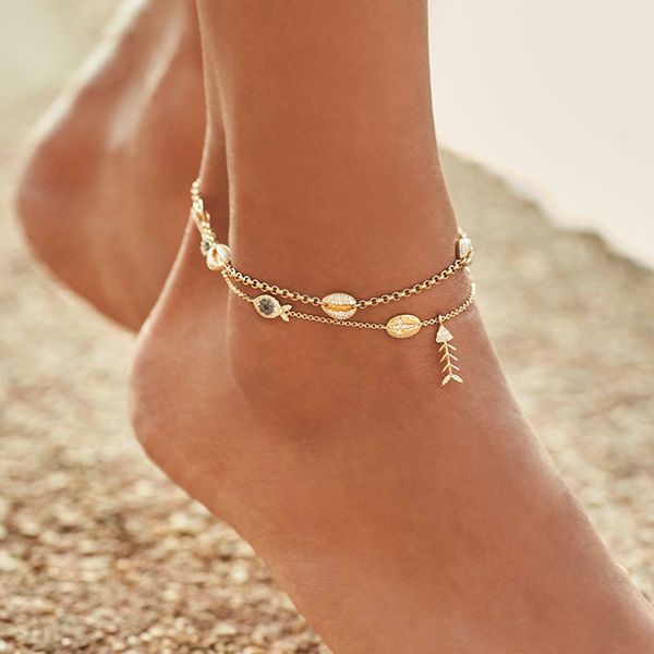 sljey brand 925 sterling silver cubic zirconia yellow gold color conch shell eye fish anklet women fine fashion summer jewelry, Red;blue
sljey brand 925 sterling silver cubic zirconia yellow gold color conch shell eye fish anklet women fine fashion summer jewelry, Red;blue