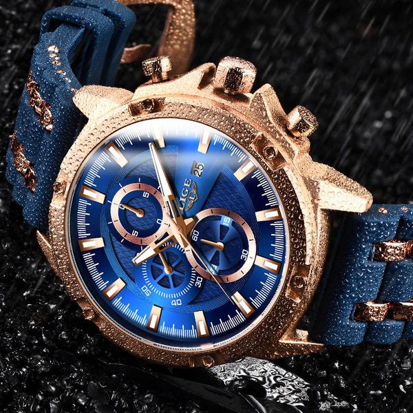 wristwatches watch men 2021 blue sport watches for business silicone strap quartz clock male waterproof chronograph relogio masculino, Slivery;brown
wristwatches watch men 2021 blue sport watches for business silicone strap quartz clock male waterproof chronograph relogio masculino, Slivery;brown
