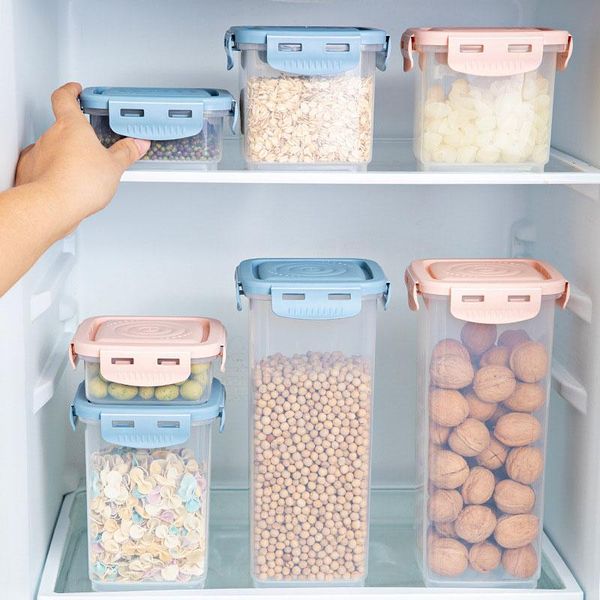 storage bottles & jars superimposable fresh-keeping boxes fridge organizer container kitchen cereal dispenser with lid
storage bottles & jars superimposable fresh-keeping boxes fridge organizer container kitchen cereal dispenser with lid