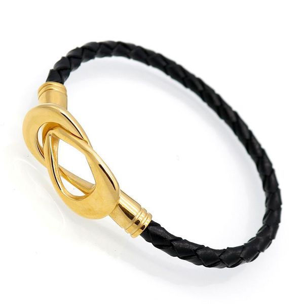 charm bracelets fashion cross clasped love infinity genuine leather bangles black weave braided jewelry women bracelet, Golden;silver
charm bracelets fashion cross clasped love infinity genuine leather bangles black weave braided jewelry women bracelet, Golden;silver