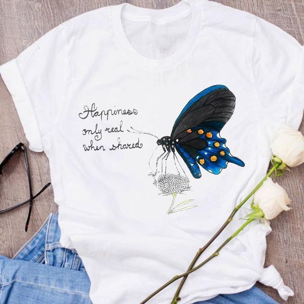 women graphic butterfly watercolor elegant cartoon print clothing 90s clothes lady tees female t shirt womens t-shirt, White
women graphic butterfly watercolor elegant cartoon print clothing 90s clothes lady tees female t shirt womens t-shirt, White