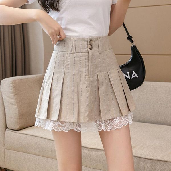 skirts pleated women's summer 2021 retro cotton and dark pattern high waist a-line hong kong style, Black
skirts pleated women's summer 2021 retro cotton and dark pattern high waist a-line hong kong style, Black