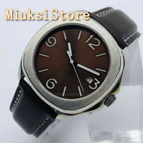 luxury bliger 40mm men mechanical watches sapphire glass brown sterile sand iron plate lightweight automatic, Slivery;brown
luxury bliger 40mm men mechanical watches sapphire glass brown sterile sand iron plate lightweight automatic, Slivery;brown