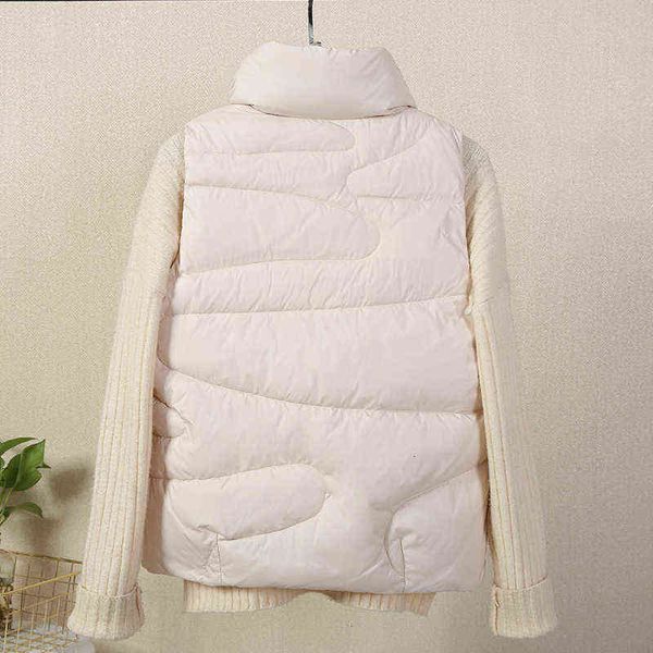 autumn winter down vest women's short large loose leisure white duck coat, Black;white
autumn winter down vest women's short large loose leisure white duck coat, Black;white