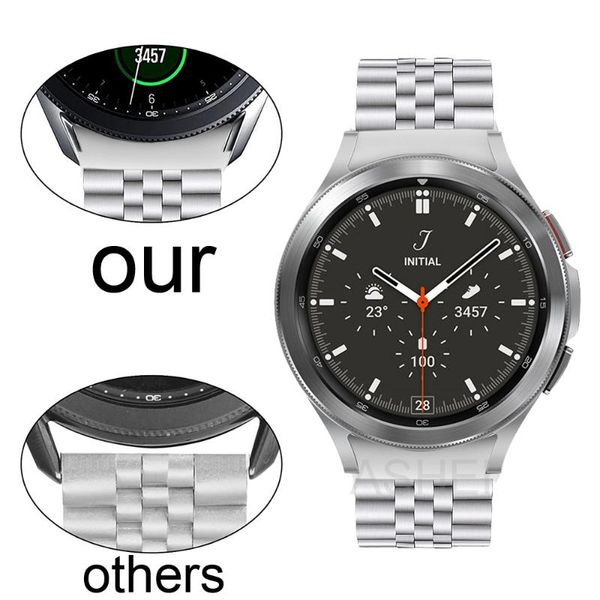 watch bands for samsung galaxy 4 44mm 40mm band no gaps stainless steel bracelet calssic 46mm 42mm gap strap, Black;brown
watch bands for samsung galaxy 4 44mm 40mm band no gaps stainless steel bracelet calssic 46mm 42mm gap strap, Black;brown