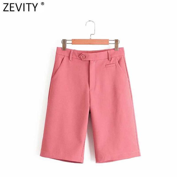 zevity women solid color kneeth length pants office ladies casual pocket straight trousers zipper chic pantalones mujer p898 210603, Black;white
zevity women solid color kneeth length pants office ladies casual pocket straight trousers zipper chic pantalones mujer p898 210603, Black;white