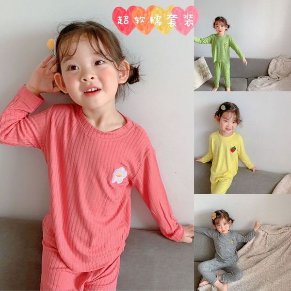 children's home suit 2021 spring new small and medium-sized girls' lovely two-piece soft waxy pajamas, Blue;red
children's home suit 2021 spring new small and medium-sized girls' lovely two-piece soft waxy pajamas, Blue;red
