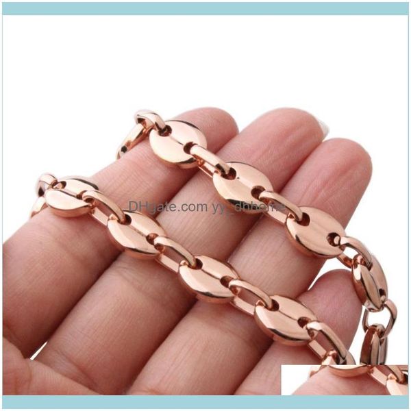 chains necklaces & pendants jewelry7/9/11mm rose gold stainless steel coffee beans link chain mens womens necklace or bracelet, Silver
chains necklaces & pendants jewelry7/9/11mm rose gold stainless steel coffee beans link chain mens womens necklace or bracelet, Silver