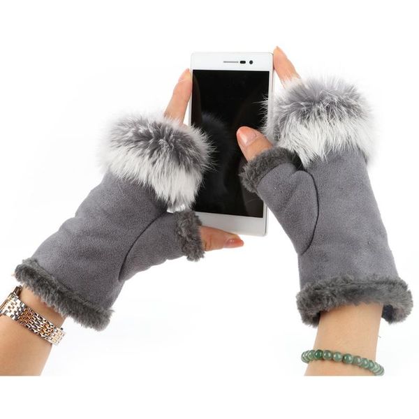 fingerless gloves women teen classic winter warm faux fur hands wrist mittens hand warmer mitten, Blue;gray
fingerless gloves women teen classic winter warm faux fur hands wrist mittens hand warmer mitten, Blue;gray