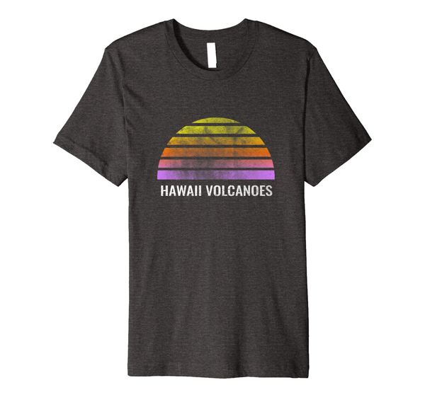throwback sunset hawaii volcanoes national park tee, White;black 
throwback sunset hawaii volcanoes national park tee, White;black