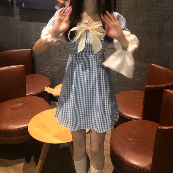 casual dresses 2021 summer dress waist was thin, gentle and sweet fashion niche plaid thin temperament a-line skirt, Black;gray
casual dresses 2021 summer dress waist was thin, gentle and sweet fashion niche plaid thin temperament a-line skirt, Black;gray