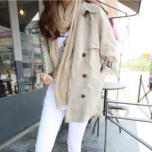 women's trench coats coat for women double breasted slim loose long 2021 spring casaco feminino abrigos mujer autumn outerwear fy0785#, Tan;black
women's trench coats coat for women double breasted slim loose long 2021 spring casaco feminino abrigos mujer autumn outerwear fy0785#, Tan;black